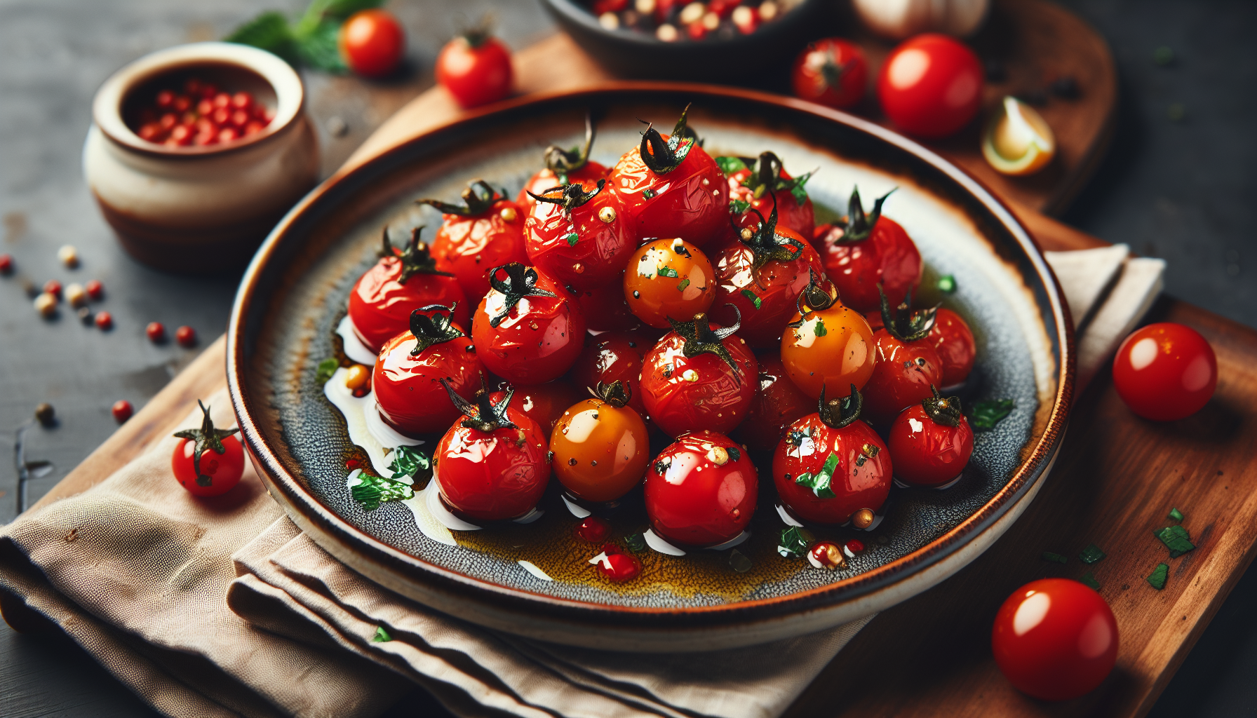 ricette pomodorini confit